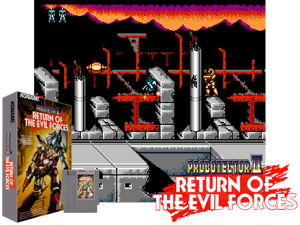 Probotector II - Return of the Evil Forces (E) Cover